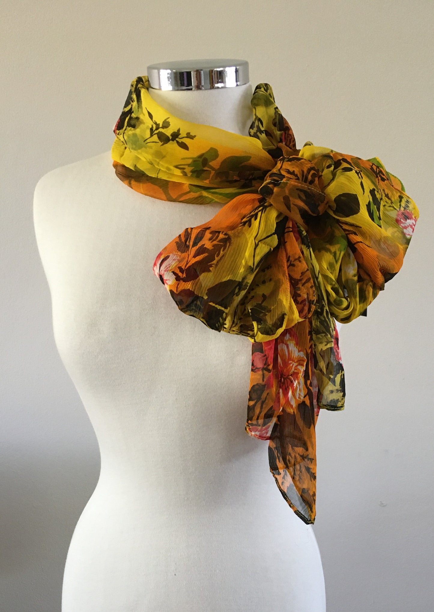 Multi colour scarves